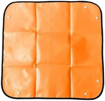 1pcs Planting Mat Gardening Potting Pad Foldable Garden Plant Flower Pot Transplanting Waterproof Mats for Indoor Plant Repotting(Yellow thickened-100x100cm) by Unknown