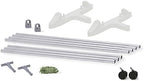 EarthBox 81082.04, White, 7 ft. Staking System by EarthBox