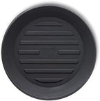 Crescent Garden Universal Round Planter Saucer, Durable Drainage Dish for Plant Pots, Heavy-Duty Plant Dishes Saucer, Indoor & Outdoor Plant Trays - Caviar Black (8.5 inch Inner, 11 inch Outer) by CrescentGarden