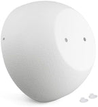 Meowell 12 inch Large Hanging Planters for Indoor Outdoor Plants, 2 Pack Hanging Flower Pots with Drainage Holes and Chain for Garden Porch, Plastic Hanging Baskets for House Plants, White - Image 3