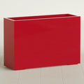 Greenline Alice Tall Rectangular Fiberglass Planter, Outdoor Planter Box by GreenlinePlanters