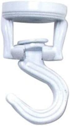 Green Thumb 86132GT Ceiling Plant Hook, Swivel, White - Quantity 1 by Unknown