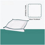 2 PCS Plant Repotting Square Mat Waterproof Transplanting Bonsai Succulent Potting Tarp(50x50cm) - Image 2