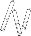 POPETPOP 3pcs Glass Propagation Tubes Wall Hanging Decor by POPETPOP
