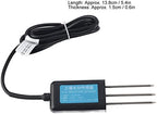 Soil Moisture Meter Digital Plant Temperature Soil Moisture Sensor Humidity Test Meter Plant Accessories Indoor for Gardening Farming and Outdoor Plants - Image 4