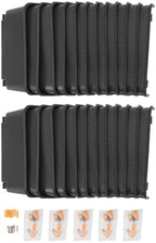 24-Pot Vertical Wall Planter, Self-Watering Stackable Planters for Indoor & Outdoor Use, Perfect for Herbs, Flowers & Vegetables (24, Black) - Image 6