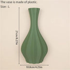 Wall Mounted Vase Geometric Striped Wall Mounted Vase - Image 2