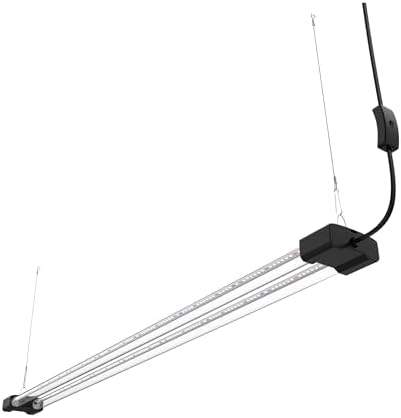 DYMOND Boostgro LED Seed Starter Grow Light 4FT Full Spectrum Linkable 5000k Daylight + 660nm Red + 450nm Blue Indoor Plant Lighting Fixture - Image 5