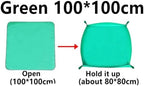 2 PCS Waterproof Foldable Garden Plant Flower Pot Planting Mat Transplanting Mats for Patio - Image 2