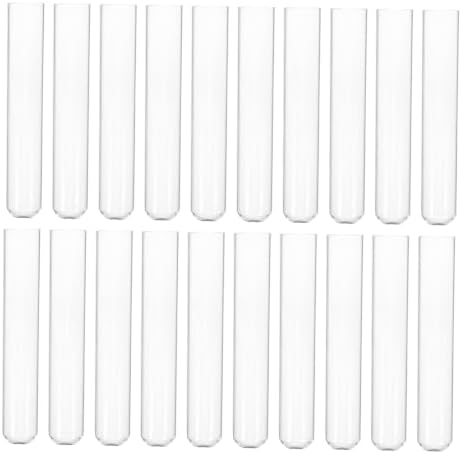 20pcs Glass Test Tubes 25x150mm Laboratory Specimen Tubes by EaseLiving