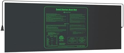 iPower Waterproof Seedling Heat Mat 48" x 20", ETL Certified Durable Germination Heating Pad, for Seed Starting Propagation by iPower