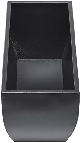 CosmoLiving by Cosmopolitan Metal Indoor Outdoor Planter, Set of 3 20", 18", 16"W, Black - Image 4