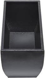 CosmoLiving by Cosmopolitan Metal Indoor Outdoor Planter, Set of 3 20", 18", 16"W, Black - Image 4