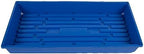 SUNPACK 10" x 20" Mega Plastic Seed Starting Tray, Blue, 2.5" - No Drainage Holes, Ideal for Greenhouses or Indoor Gardening - Made of Thick, Strong Plastic - Image 4