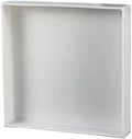 Plastic Trays for Plants, Drip Tray, Made of PP Polypropylene, White, Extra-Large Square Size(103x23x3cm/40x9x1in) by Yqyc