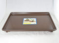 Yubonzai Japanese Deluxe Rectangular Plastic Humidity/Drip Tray for Bonsai Tree & House Indoor Plants - 11.25" to 18" (18"x 13"x 1.75") by Unknown