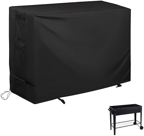 Outdoor Raised Garden Bed Cover for LEETOLLA Elevate 32" Raised Garden Bed, Outdoor Planter Box Stand Cover for Mobile Elevated Wood Planter/Planting Bed-Waterproof All Weather Protection by Unknown