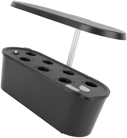 Hydroponics Growing System, 7 Pods Indoor Garden, Germination Kit with 24W LED Light, Pump System, Automatic Timer, Water Cycle, Smart Modes for Home Kitchen Gardening (Black) - Image 2