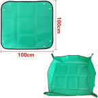 Repotting Mat 3pcs Planting Mat Gardening Potting Pad Foldable Garden Plant Flower Succulent Bonsai Transplanting Waterproof Mats 50/75/100cm(100x100cm) - Image 2