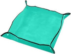 2 PCS Waterproof Foldable Gardening Mat – Anti-Mess Pad for Transplanting & Repotting for Plants Transplanting(100x100cm) by Unknown