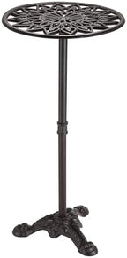 OwnMy Cast Iron Tall Plant Stand Indoor Single Metal Plant Stand Heavy Duty by OwnMy