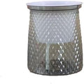 Indoor/Outdoor Plant Pot, Planter Self-absorbing Transparent Gallon Hydroponic Double Layer Set of Pots for Lazy People Special Utensils Pots,Home Decor,Plant Lover Gift (Color : Gray 2pc) by Unknown