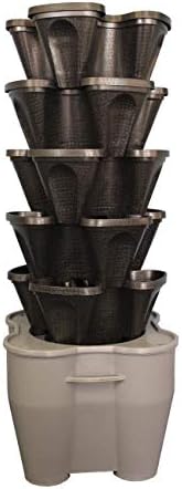 Mr. Stacky Smart Farm - Automatic Self Watering Garden - Grow Fresh Healthy Food Virtually Anywhere Year Round - Soil or Hydroponic Vertical Tower Gardening System - Image 3