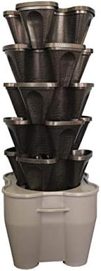 Mr. Stacky Smart Farm - Automatic Self Watering Garden - Grow Fresh Healthy Food Virtually Anywhere Year Round - Soil or Hydroponic Vertical Tower Gardening System - Image 3