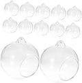 12pcs Hanging Glass Globe Terrarium for Succulent Micro Landscapes by DECOMELODY