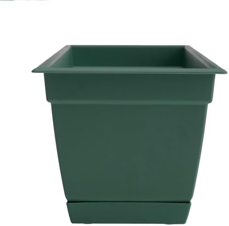 Bloem Dayton 24" Recycled Plastic Window Box Planter, Turtle Green, 3-Pack - Image 5
