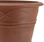 PSW ME36TC Western Weave Planter, 14 by 11.5-Inch, Terra Cotta Color - Image 3