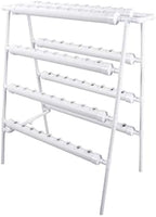 Hydroponics Growing System Kit 72 Plant Sites 4 Layers Food-Grade PVC-U Pipes Hydroponic Grow Kit Gardening System with Water Pump, Timer,Net Pots and Sponge for Vegetables,Fruits,Herb - Image 7