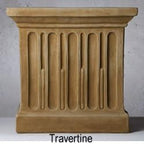 Campania International P-596-TR Newberry Urn, Travertine Finish - Image 2
