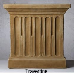 Campania International P-596-TR Newberry Urn, Travertine Finish - Image 2
