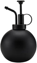 SUPVOX 304 Stainless Steel Watering Pot and Handheld Spray Kettle for Indoor Plants, 500ml Black Gardening Tool with Fine Mist Sprinkler for Household Use by SUPVOX