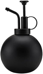 SUPVOX 304 Stainless Steel Watering Pot and Handheld Spray Kettle for Indoor Plants, 500ml Black Gardening Tool with Fine Mist Sprinkler for Household Use by SUPVOX