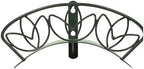 Yard Butler Heavy Duty Wall-Mounted Hose Hanger - Flower Design, Green by YardButler