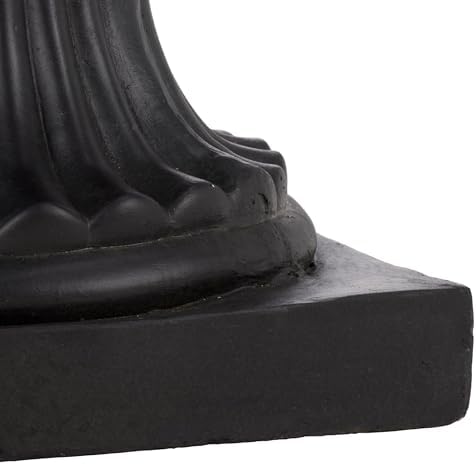 SAFAVIEH Outdoor - Apollo Planter Pot with Drainage - Black - Weather Resistant - Ideal for Patio, Garden, Backyard, 16.9" W x 16.9" D x 23.8" H (PAT5046E) - Image 7