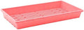 Bootstrap Farmer 1020 Trays, 10 Pack, Pink - Heavy-Duty 2.5" Deep Flats Without Holes for Microgreens, Fodder, Hydroponics by BootstrapFarmer
