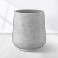 Kante Pale Gray Concrete Planter 13" Dia All-Weather Round Accent Pot by Unknown