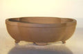 Bonsai Boy Tan Unglazed Ceramic Bonsai Pot - Oval 10 x 7 875 x 3 125 by Bonsai+Boy