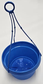 Sea Blue Hanging Flower Pots 5 Pack - Image 6