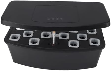 Black Smart Indoor Garden Kit, Hydroponic Growing System with Automatic - Image 5