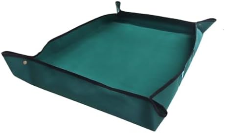 2 PCS 110x75cm Waterproof Plant Repotting Mat for Indoor Plants Transplanting Table Top Gardener Portable Planting Gardening by Unknown
