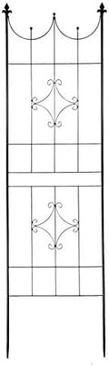 OUTOUR Larger Garden Trellis Plant Support Lattice Grid Panel Stake Fence by OUTOUR