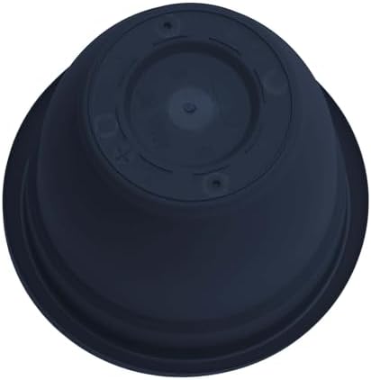 Bloem Ariana 16" Self-Watering Plastic Planter - Rolled Rim Indoor/Outdoor Garden Pot, Navy - Image 7