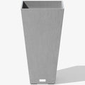 Veradek V-Resin Indoor/Outdoor Taper Planter (26 inch, Grey) by VeradekOutdoor