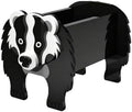 Animal PVC Flower Pot, Badger Shaped Succulent Planter Flower Holder for Garden Patio Balcony Window Sill, for Birthday Pet Lovers, 43x27cm(17x11in) by Unknown