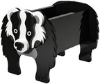 Animal PVC Flower Pot, Badger Shaped Succulent Planter Flower Holder for Garden Patio Balcony Window Sill, for Birthday Pet Lovers, 43x27cm(17x11in) by Unknown