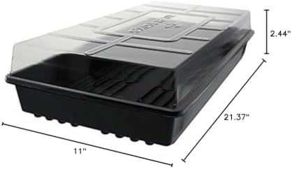 10 Each - 1020 Trays with Humidity Dome NO Holes - Image 2